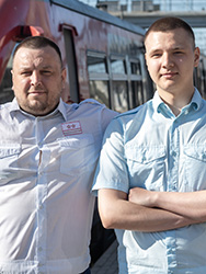 Алексей Мещеряков  и Савелий Исмаков