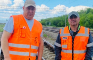 Путейцы задержали дезертира